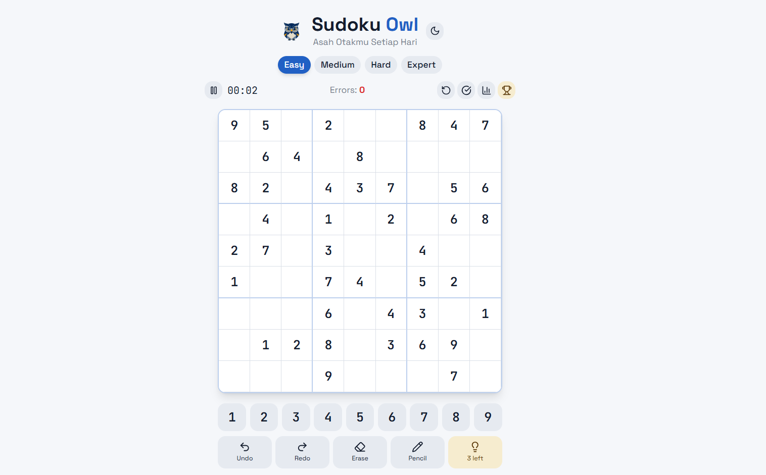 Sudoku Owl